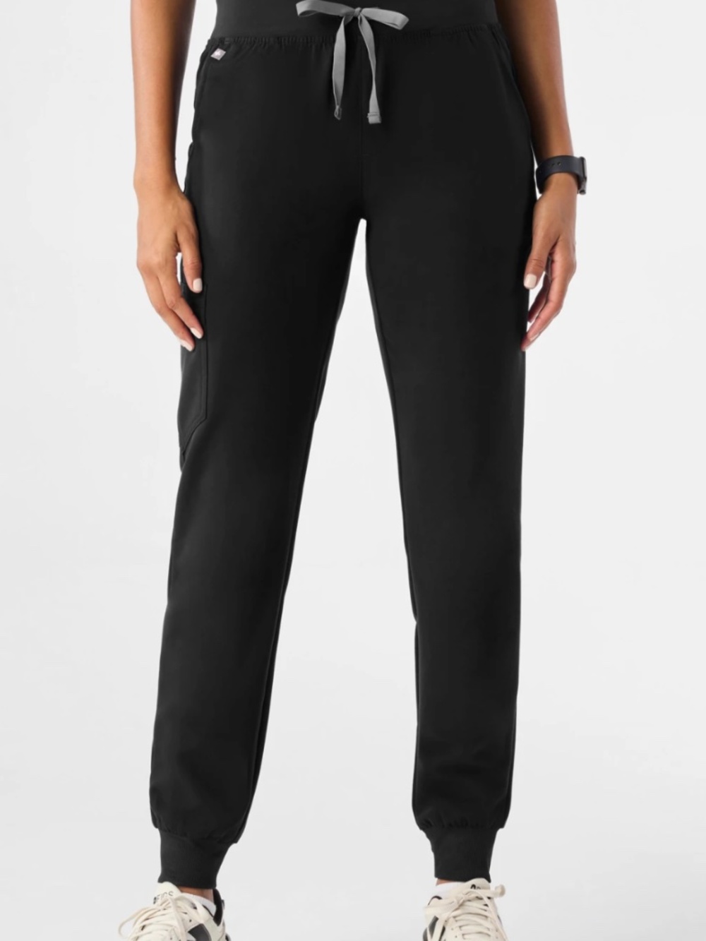 FIGS Black Zamora Jogger Scrub Pants S